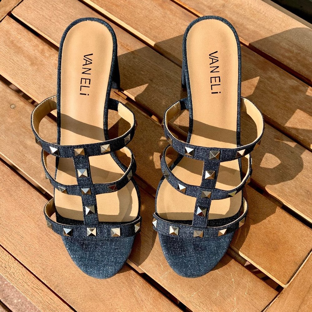 VANELi Denim Mayda Sandals 6.5M
